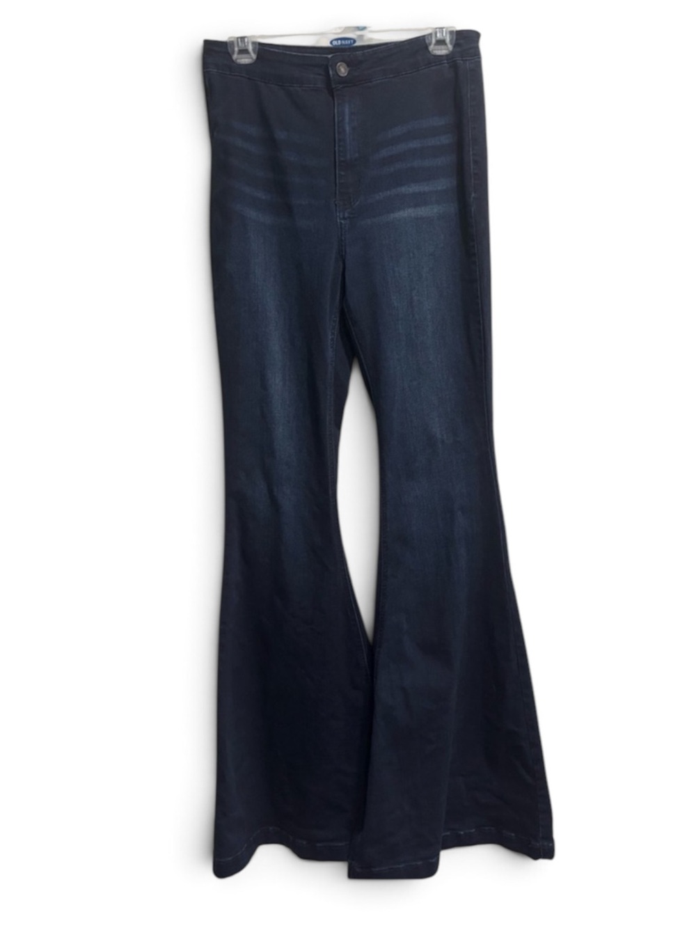 Kancan signature Estilo high rise bell bottom dark denim stretch jeans 11/29